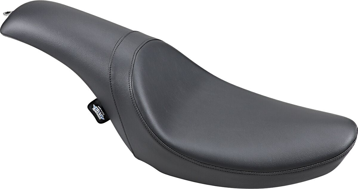 Drag Specialties Seats Seat Predator Rear Full Length Vinyl Black Seat Drag Specialties Seats