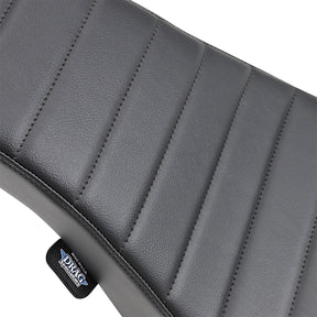 Drag Specialties Seats Seat Spoon Style Rear Spoon Style Vinyl Black Seat Drag Specialties