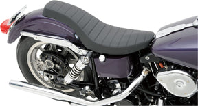 Drag Specialties Seats Seat Spoon Style Rear Spoon Style Vinyl Black Seat Drag Specialties