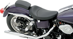 Drag Specialties Seats Seat Solo Front Wide Vinyl Black Seat Drag Specialties