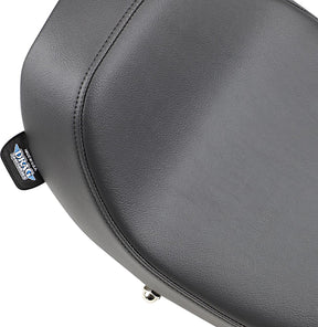 Drag Specialties Seats Seat Solo Front Low Profile Vinyl Black Seat Drag Specialties
