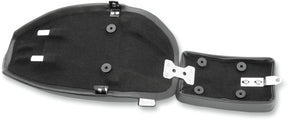 Drag Specialties Seats Seat Solo Front Low Profile Vinyl Black Seat Drag Specialties