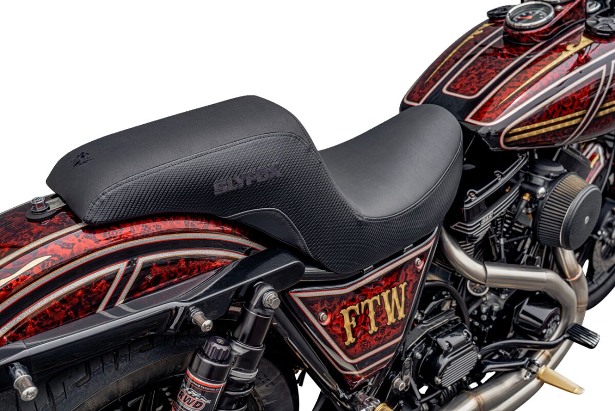 The Drifter Seat, Black Logo - FXR Seat Slyfox Performance