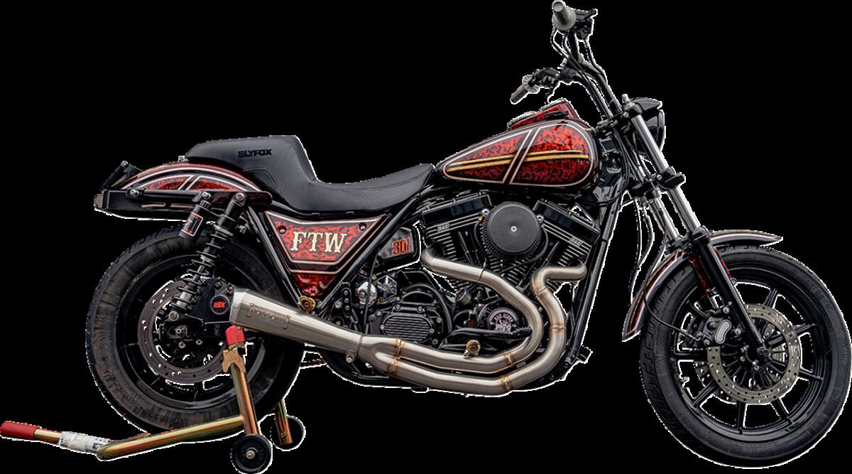 Slyfox The Drifter Seat, Black Logo - FXR Seat Slyfox
