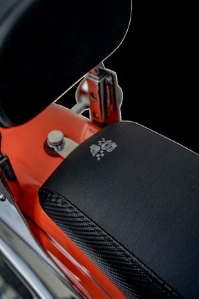Slyfox The Drifter Seat, Gray Logo - FXR Seat Slyfox