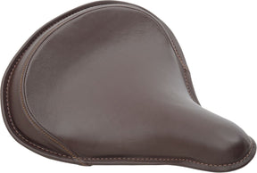 Drag Specialties Seats Seat Solo Lg Leather Brn SEATS-FOR HARLEY RIGID FRAME Drag Specialties