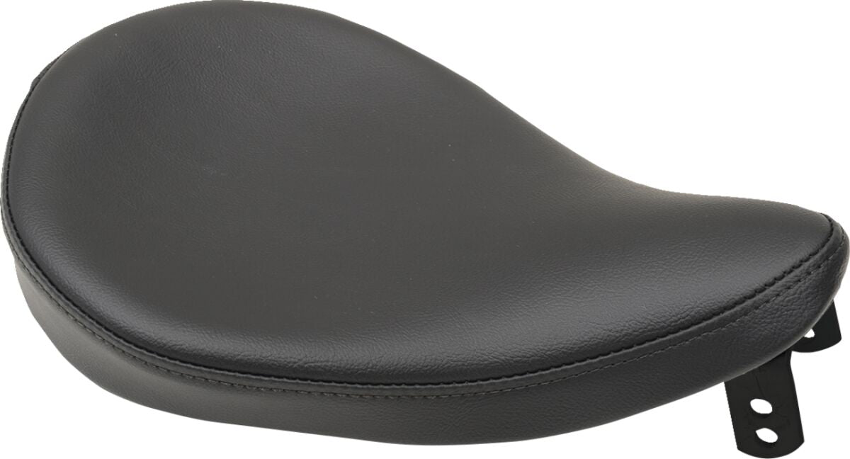 Drag Specialties Seats Seat Small Smooth Solo Bl SEATS-FOR HARLEY RIGID FRAME Drag Specialties