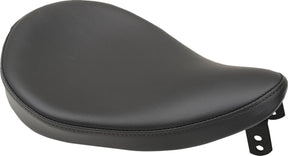 Drag Specialties Seats Seat Small Smooth Solo Bl SEATS-FOR HARLEY RIGID FRAME Drag Specialties