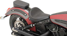 Drag Specialties Seats Pad Pillion Rear Bobber Style Smooth Black Seat Drag Specialties Seats
