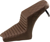 Saddlemen Step Up Front TR & Rear LS Seat, Brown - 18-24 Scoot Seat Saddlemen