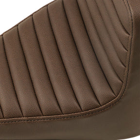 Saddlemen Step Up Front TR & Rear LS Seat, Brown - 18-24 Scoot Seat Saddlemen