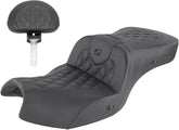 Roadsofa LS Heated With Driver's Backrest Seat - 20+ Indian Seat Saddlemen Default Title