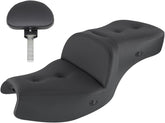Roadsofa PT Heated With Driver's Backrest Seat - 20+ Indian Seat Saddlemen Default Title