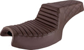 Step Up Front TR & Rear LS Seat, Brown - 20-24 Challenger/Pursuit Seat Saddlemen Default Title