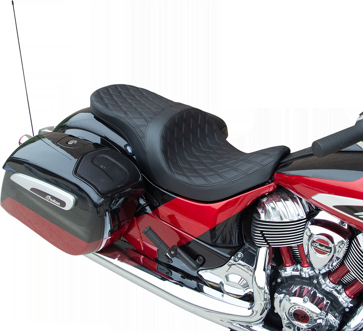 Drag Specialties Seats Seat Lwtrfrw Ddia Blk Vnl Seat Drag Specialties