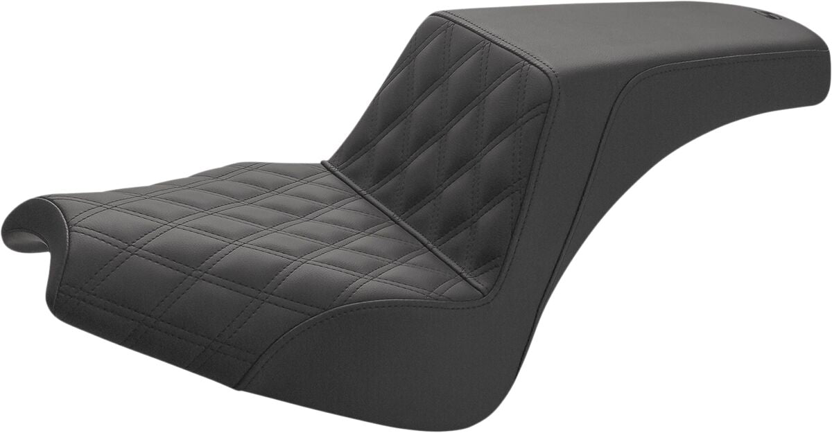 Saddlemen Step Up Front LS Seat, Black- +22 Chief Seat Saddlemen