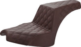 Step Up Front & Rear LS Seat, Brown - 22+ Chief Seat Saddlemen Default Title