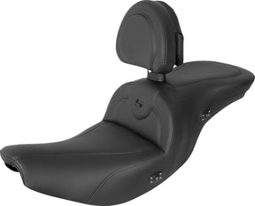 Saddlemen Roadsofa Heated With Driver's Backrest Seat - 14+ Indian Seat Saddlemen Default Title