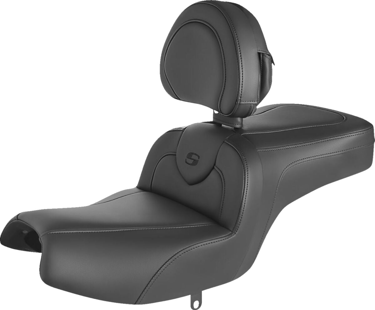 Saddlemen Roadsofa With Driver's Backrest Seat - 20+ Indian Seat Saddlemen