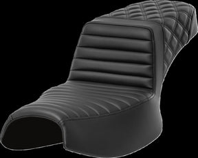 Saddlemen Step Up Front TR Rear & LS Gripper Extended Reach Seat - 20-24 Challenger/Pursuit Seat Saddlemen