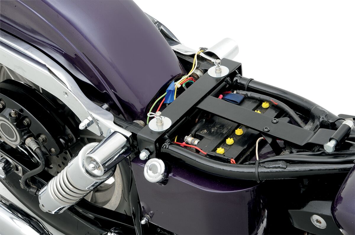 Drag Specialties Seats Mount Kit Front For Spring Solo Seats Steel Black Seat Monting Components Drag Specialties