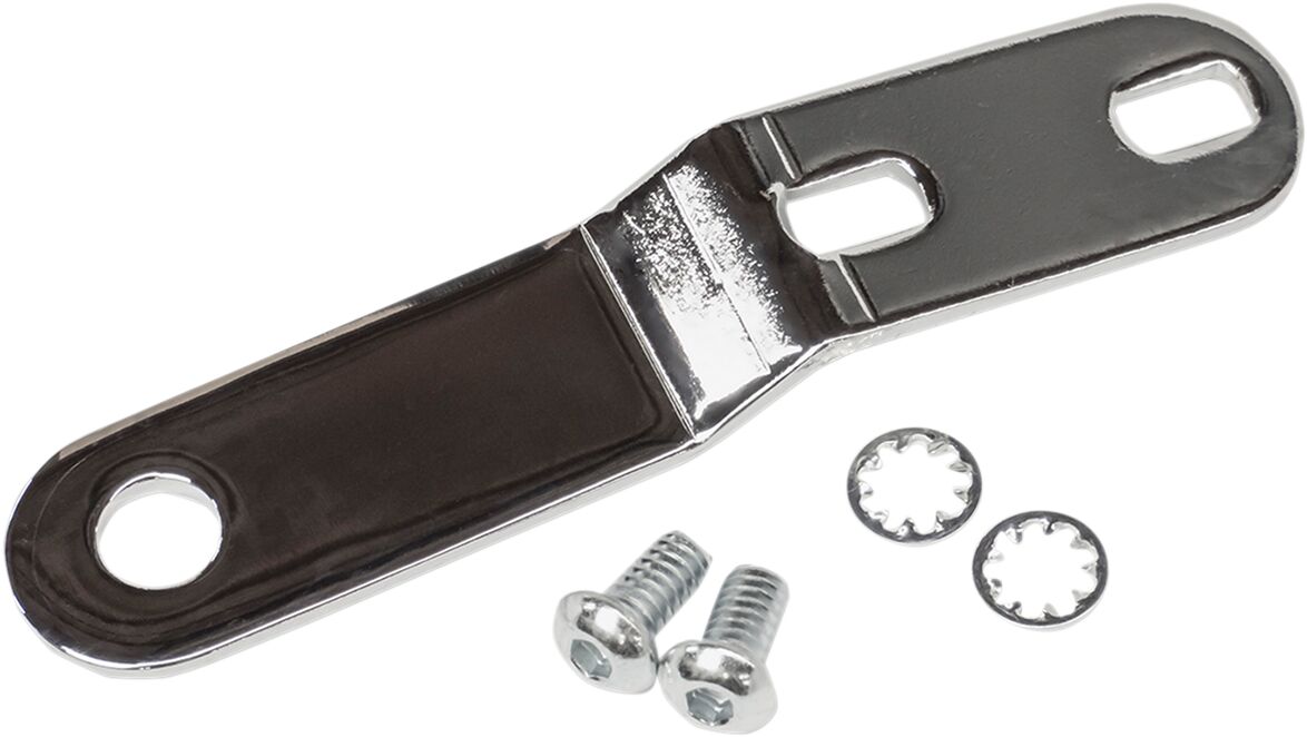 Silhouette Mounting Bracket Seat, Chrome - 00-17 Softail Heritage & Deluxe Seat Accessories Le Pera Default Title