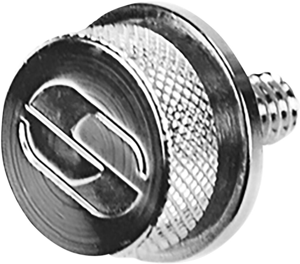 Saddlemen Seat Knob Chrome 1/4 28 SEAT MOUNTING COMPONENTS Saddlemen