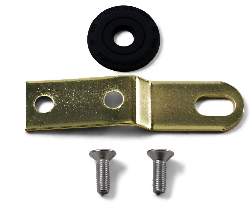 Saddlemen Bracket Seat Gold 1/4 28 SEAT MOUNTING COMPONENTS Saddlemen