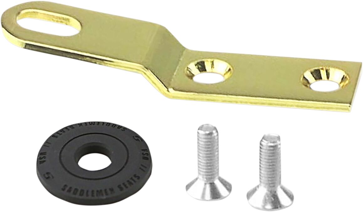 Saddlemen Bracket Seat Gold 1/4 28 SEAT MOUNTING COMPONENTS Saddlemen