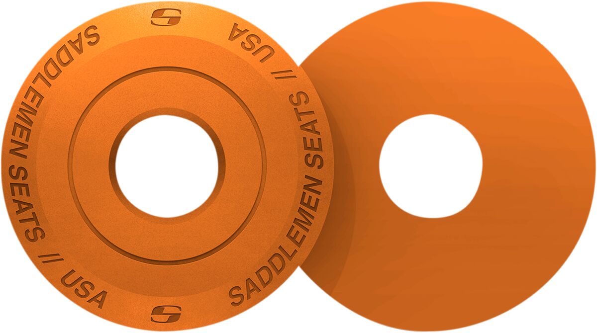 Saddlemen Seat Fender Washer Orange SEAT MOUNTING COMPONENTS Saddlemen