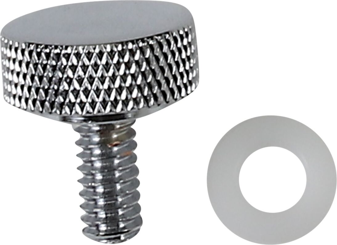 Drag Specialties Seat Knob Chm 1/4 20 SEAT MOUNTING COMPONENTS Drag Specialties