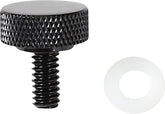 Drag Specialties Seat Knob Blk 1/4 20 SEAT MOUNTING COMPONENTS Drag Specialties