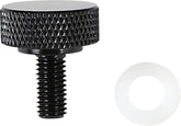 Drag Specialties Seat Knob Blk 1/4 28 Seat Monting Components Drag Specialties