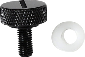 Drag Specialties Seat Knob Blk Slot 1/4 28 Seat Monting Components Drag Specialties