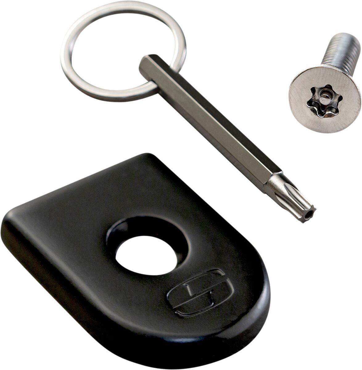 ATAB Security Seat Screw, Black Seat Monting Components Saddlemen