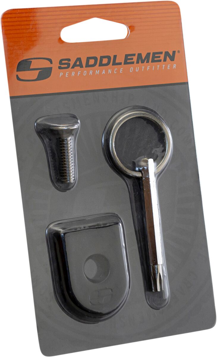 ATAB Security Seat Screw, Black Seat Monting Components Saddlemen