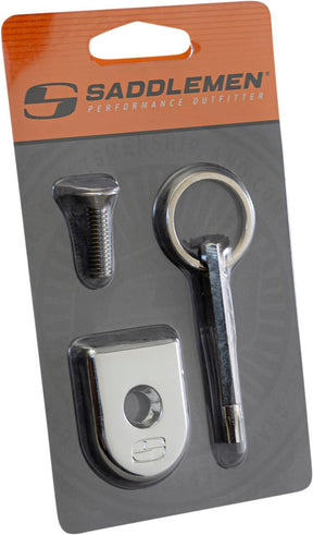 ATAB Security Seat Screw, Chrome Seat Monting Components Saddlemen