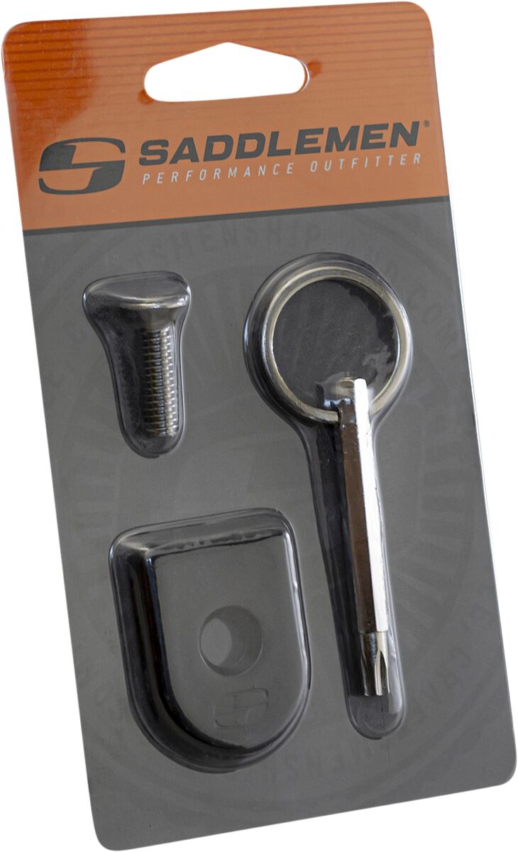 Saddlemen ATAB Security Seat Screw, Black - Indian Seat Monting Components Saddlemen