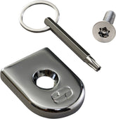 ATAB Security Seat Screw, Chrome - Indian Seat Screw Saddlemen Default Title
