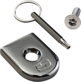 Saddlemen ATAB Security Seat Screw, Chrome - Indian Seat Monting Components Saddlemen