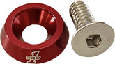 Pro One Perf.Mfg. Seat Knob 1/4 20 Red SEAT MOUNTING COMPONENTS Pro One Perf.Mfg.