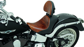 Saddlemen Backrest Driver Lariat, Brown 04-24 Seat Backrests Saddlemen