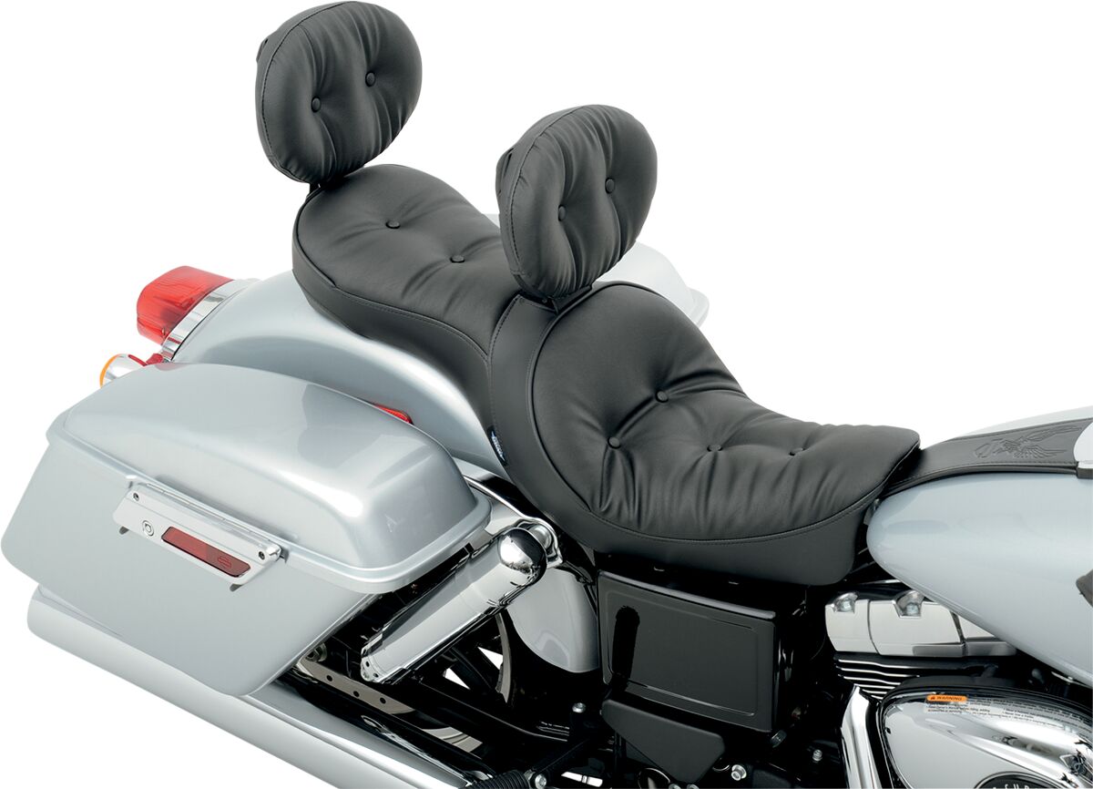 Drag Specialties Seats Backrest Ezglide Ii Plw SEAT BACKRESTS Drag Specialties