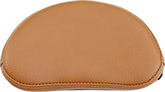 Drag Specialties Seats Pad Backrest Front Mild Smooth Design Brown Seat Backrests Drag Specialties Seats
