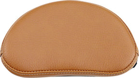Drag Specialties Seats Pad Backrest Front Mild Smooth Design Brown Seat Backrests Drag Specialties Seats