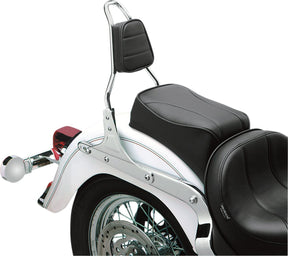 Drag Specialties Seats Pad S.Bar Stitch Tapr SEAT BACKRESTS Drag Specialties