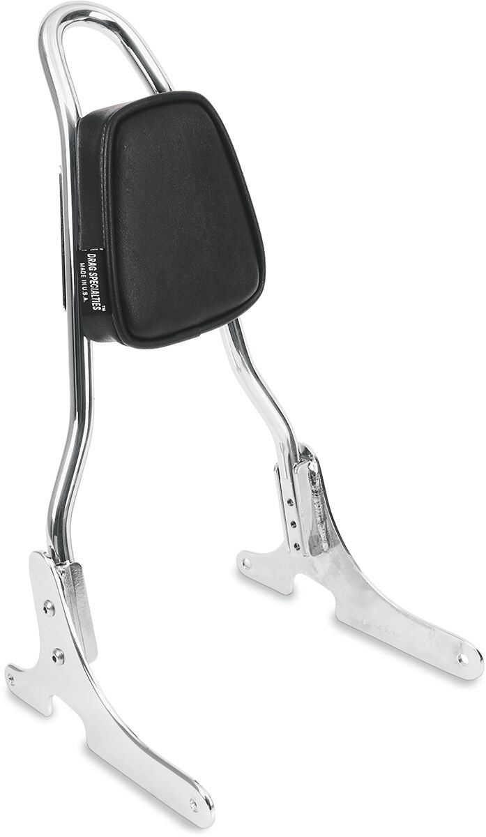 Drag Specialties Seats Sissy Bar Pad Tapered Smooth SEAT BACKRESTS Drag Specialties
