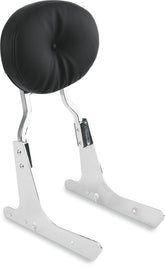 Drag Specialties Seats Pad S.Bar Oval Plw Blk Br SEAT BACKRESTS Drag Specialties
