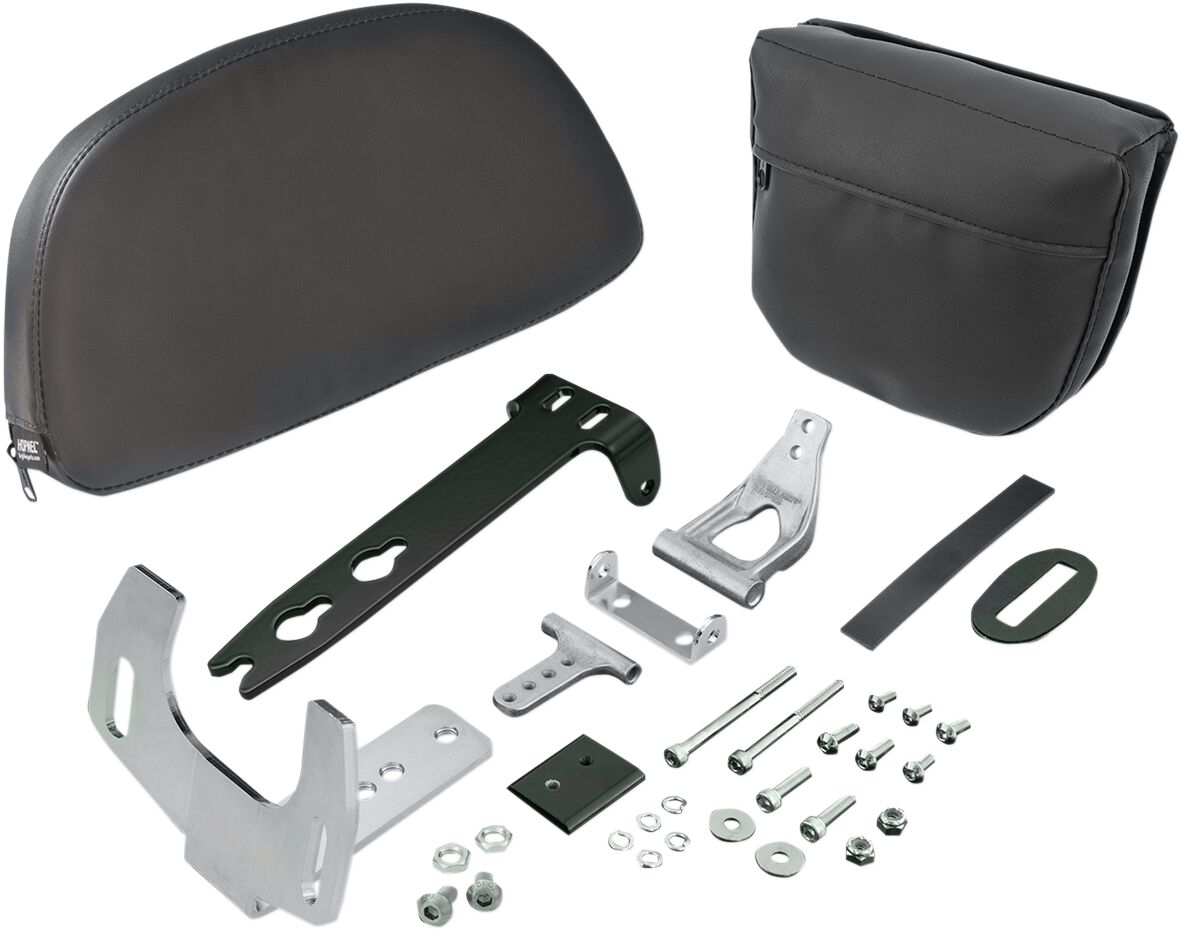Show Chrome Backrest Drvr 97 19 Flht SEAT BACKRESTS Show Chrome