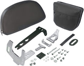 Show Chrome Backrest Drvr 97 19 Flht SEAT BACKRESTS Show Chrome